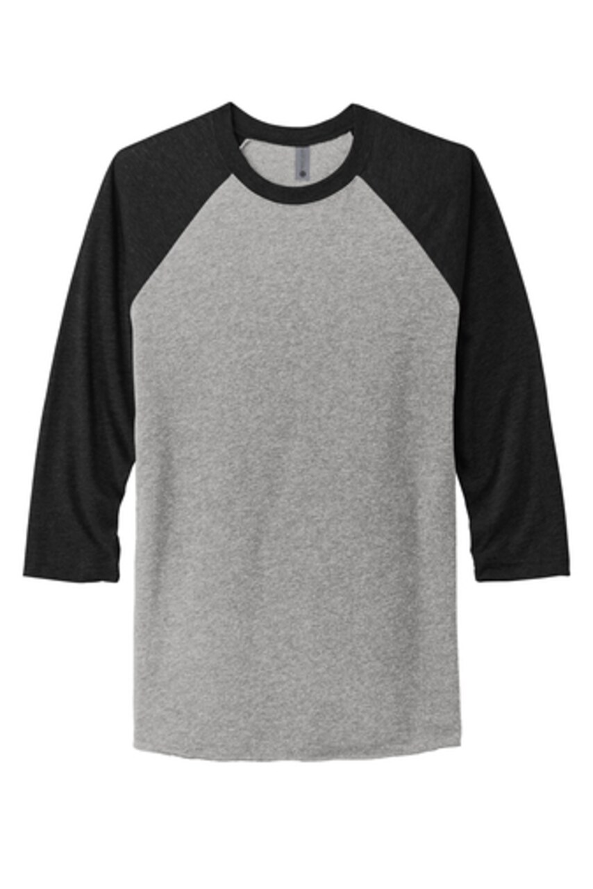 Next Level® Unisex Tri-Blend Three Quarter Sleeve Crewneck T-Shirt